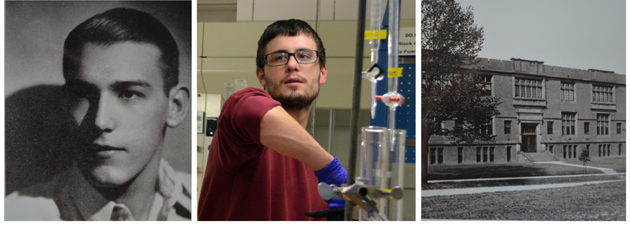 Ralph Pike master degree worked DuPont, senior project,  Carnegie Lab building Prince Street